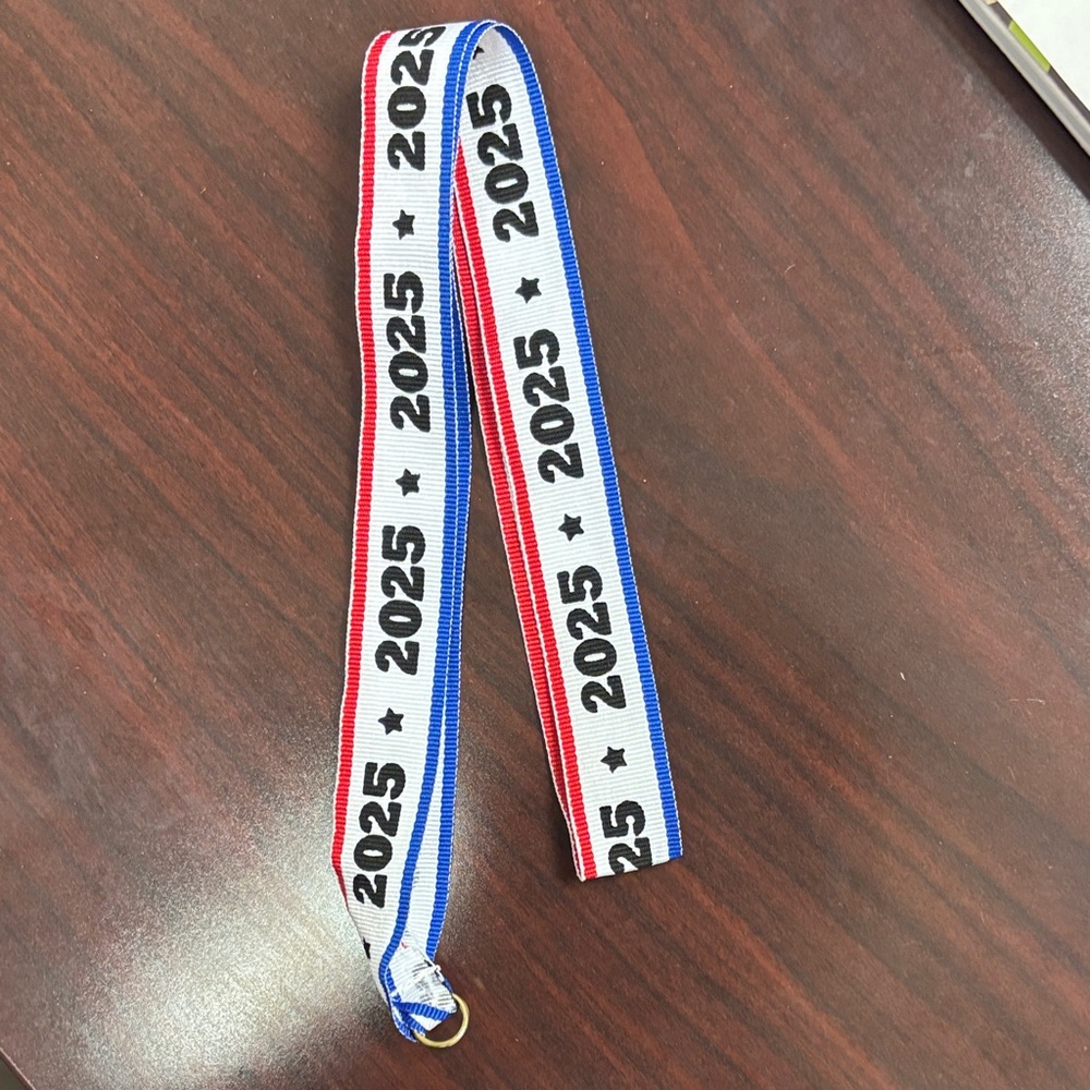 Red and Blue 2025 Lanyard